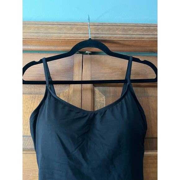NWT Andie Women's The Amalfi Classic One Piece AO001 Smooth Swimsuit Black SZ L - Picture 3 of 12
